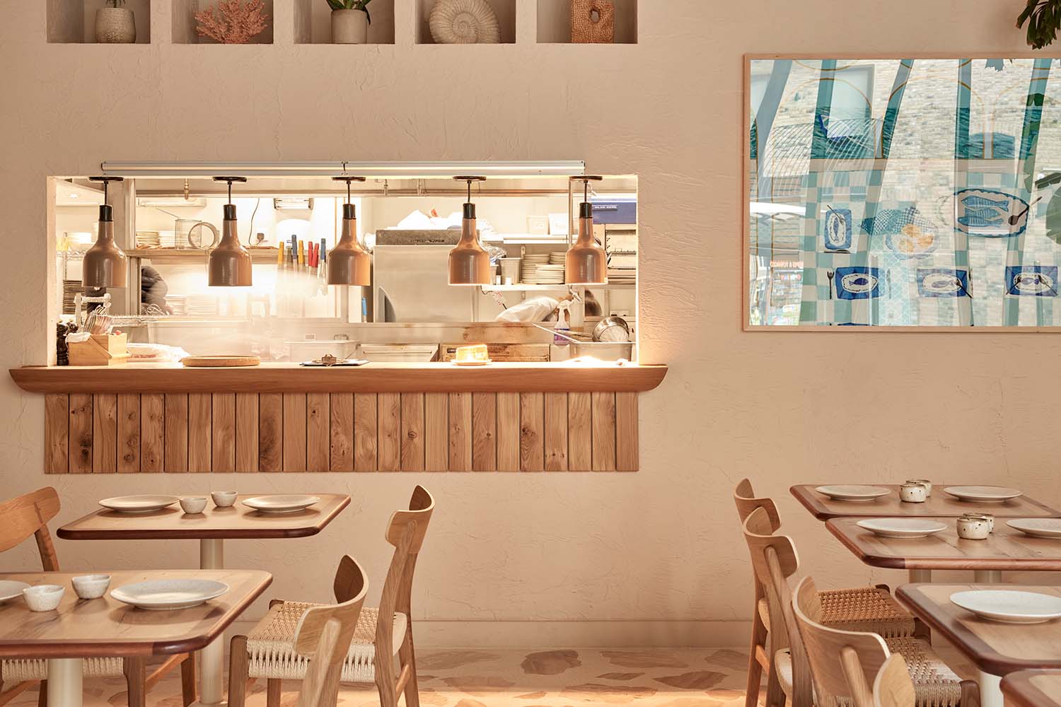 Milk Beach Soho London Restaurant Designed by A-nrd studio