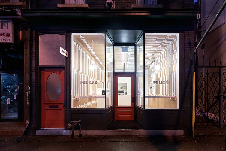 Milky's Toronto, Third Wave Coffee Shop Designed by Batay-Csorba Architects