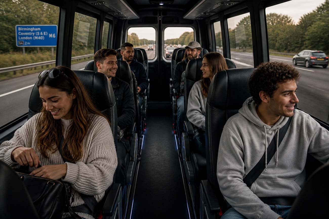 Mini Bus Hire in Birmingham for Small Group Travel