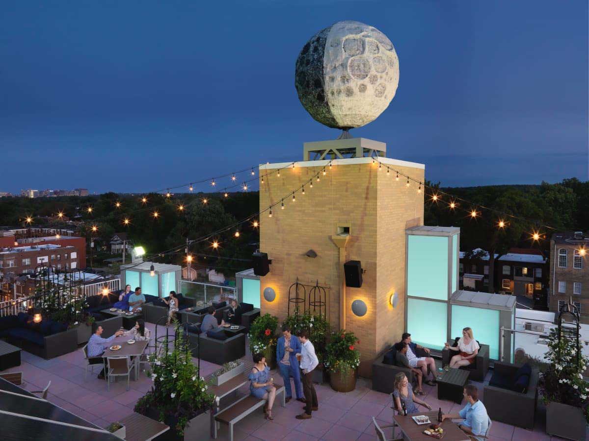 The Moonrise Hotel Redefines the Rooftop Bar in St. Louis