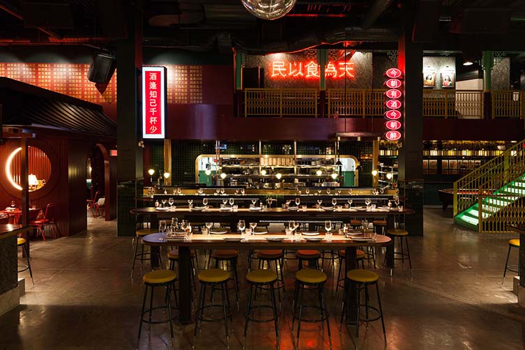 Miss Wong Laval Quebec Chinese Restaurant by Ménard Dworkind architecture & design