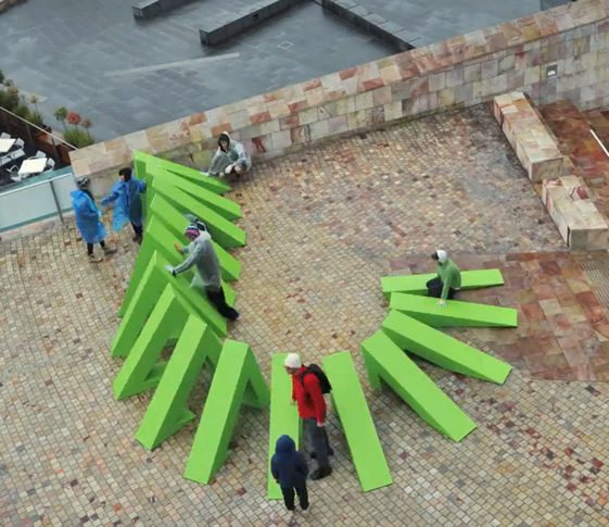 MÖBIUS; Federation Square, by ENESS