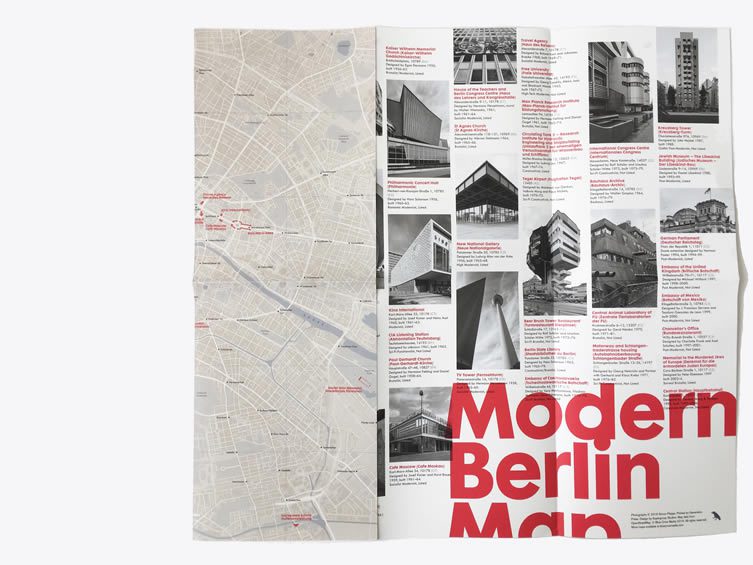 Berlin Architecture Map