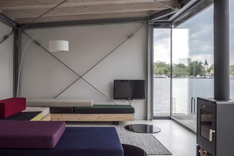 Modern Houseboat