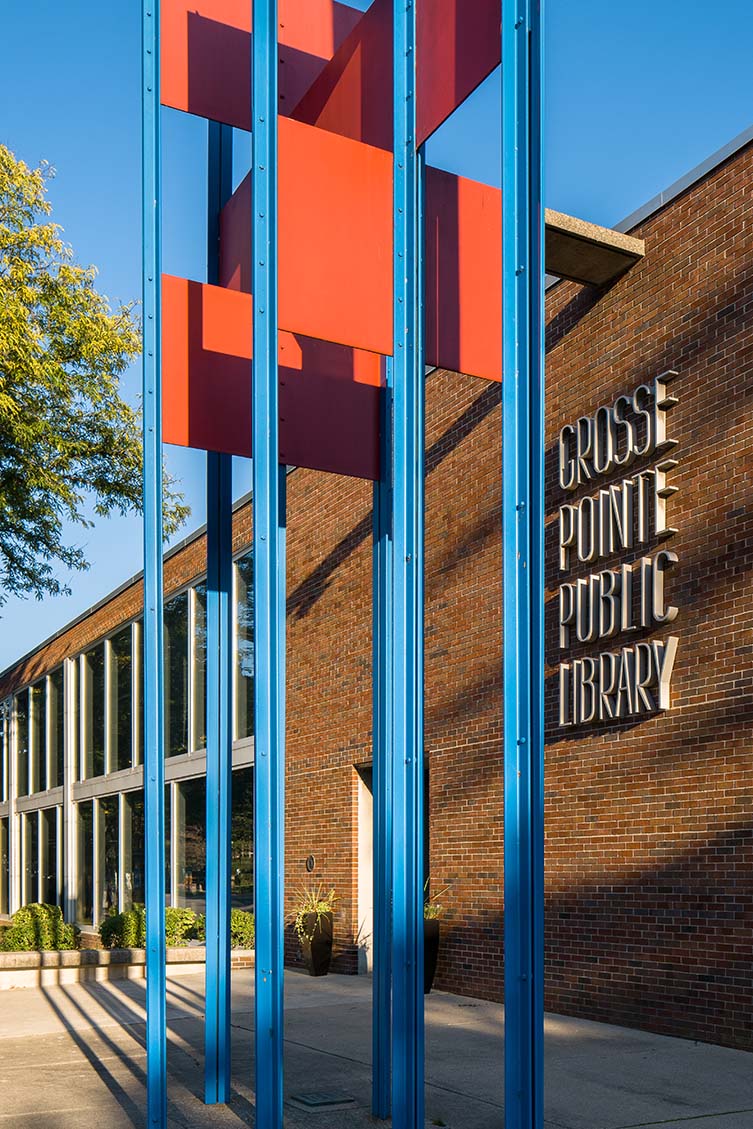 Grosse Pointe Public Library (renovated) by Marcel Breuer