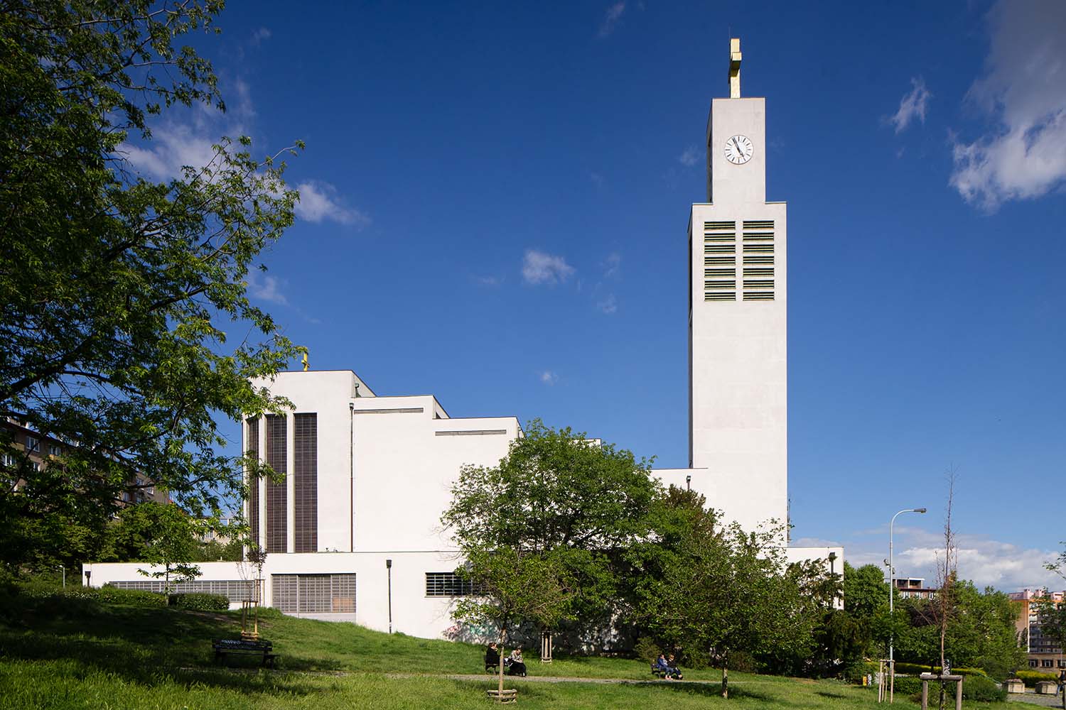 Church of Saint Wenceslas / Kostel Svatého Václava, Josef Gočár, 1930