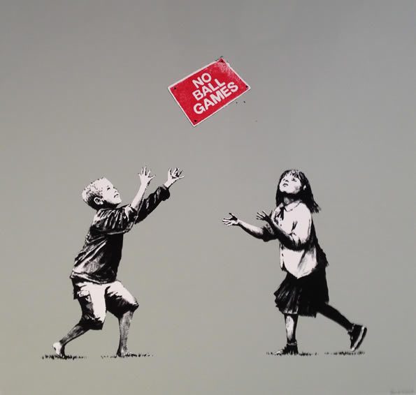 Banksy, No ball games