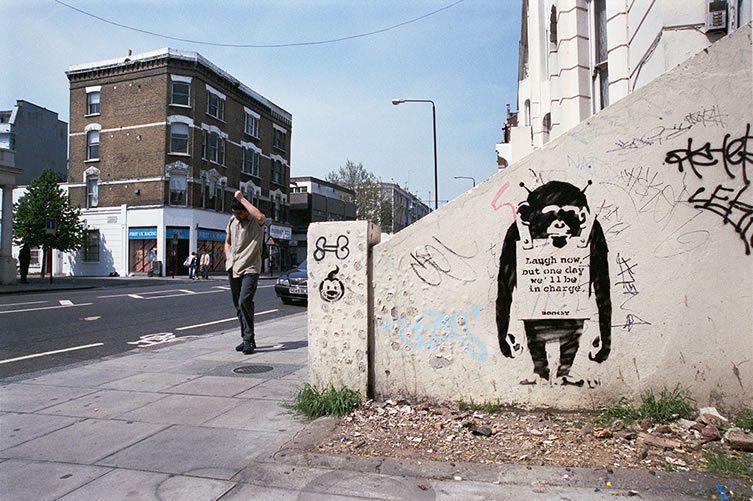 BANKSY Monkeys