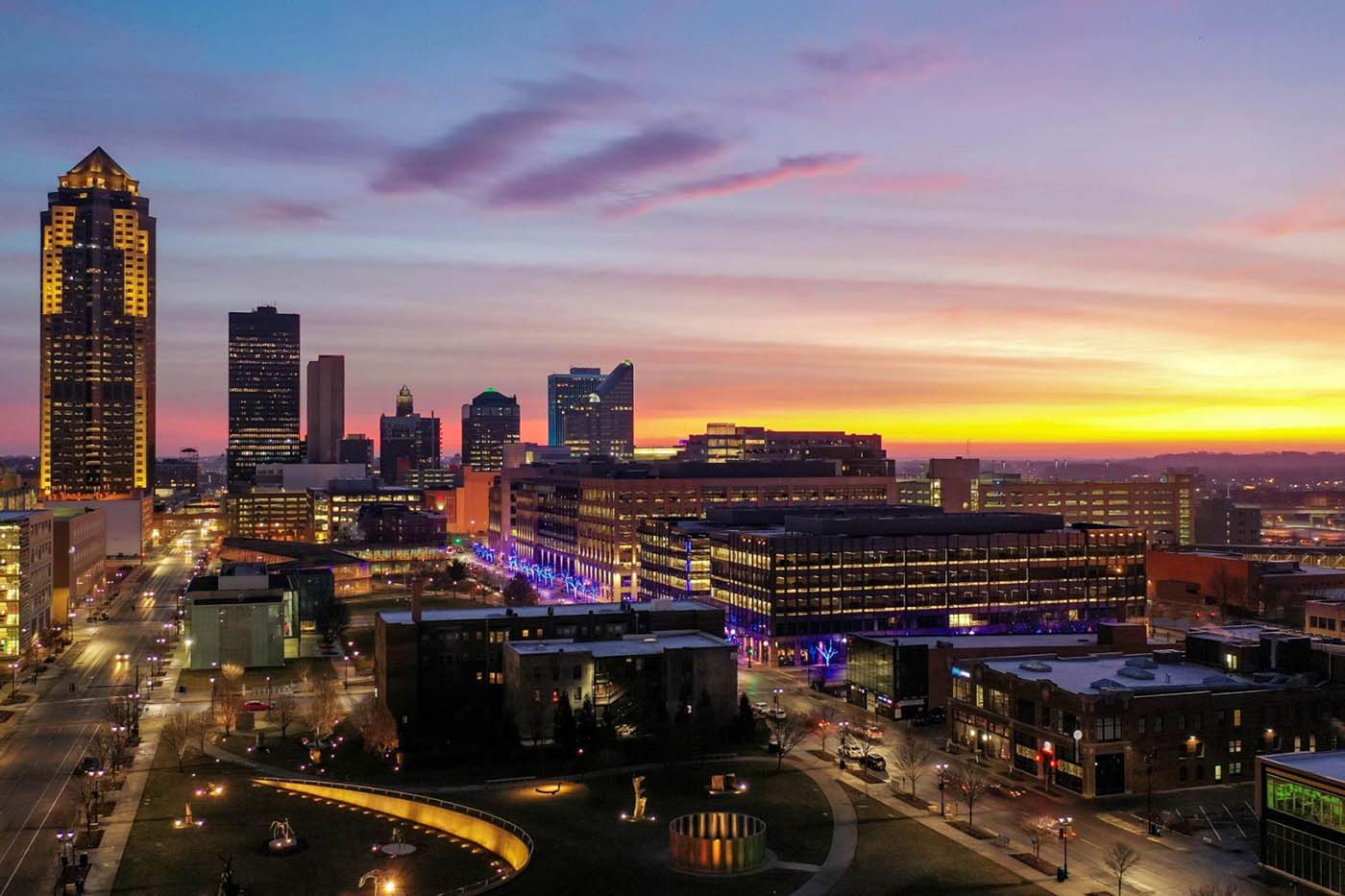 Moving to Des Moines, Iowa