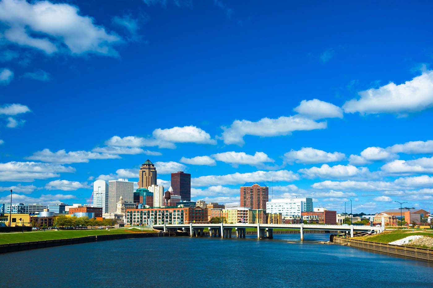 Moving to Des Moines, Iowa