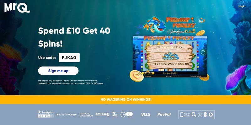 Bet 10, Get 40 Bonus Spins