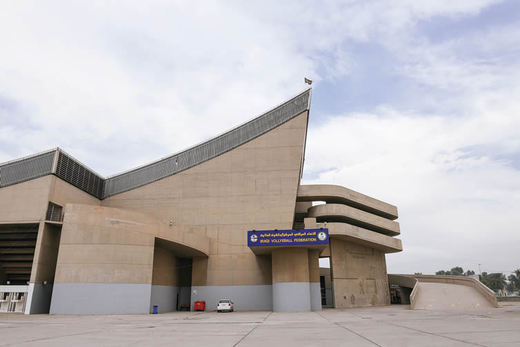 Gymnasium in Bagdad, Iraq Designed by Le Corbusier