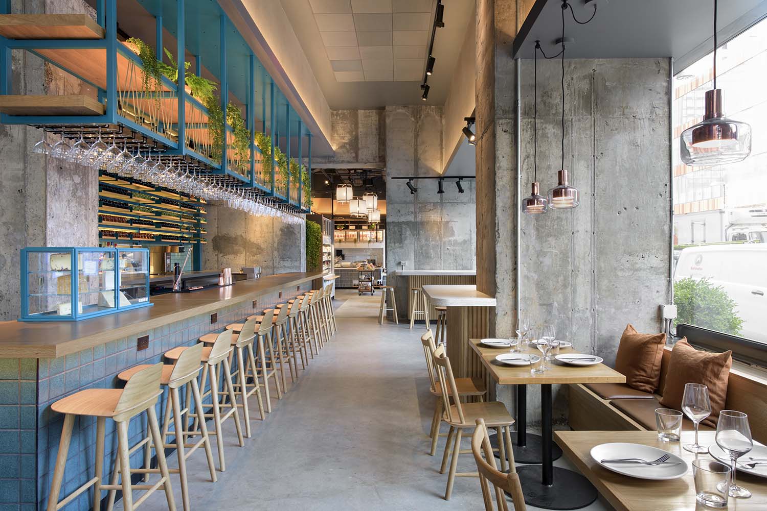 Murray's Cheese Bar Long Island City, Designed by Rockwell Group