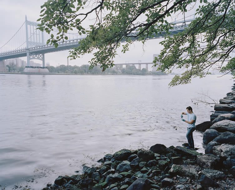 Citizen Science Leader tests the East River at Astoria Park, New York