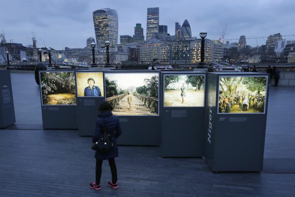 Mustafah Abdulaziz, Water Stories at Brooklyn Bridge Plaza, DUMBO, New York City