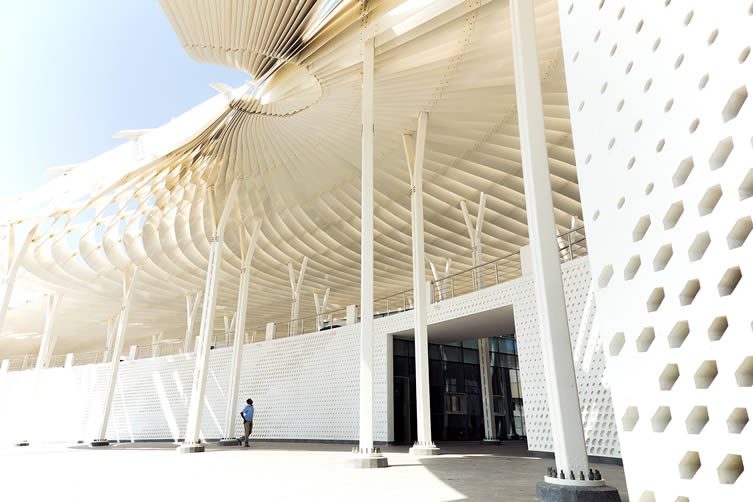 Muttrah Fish Market Muscat, Oman, Designed by Snøhetta