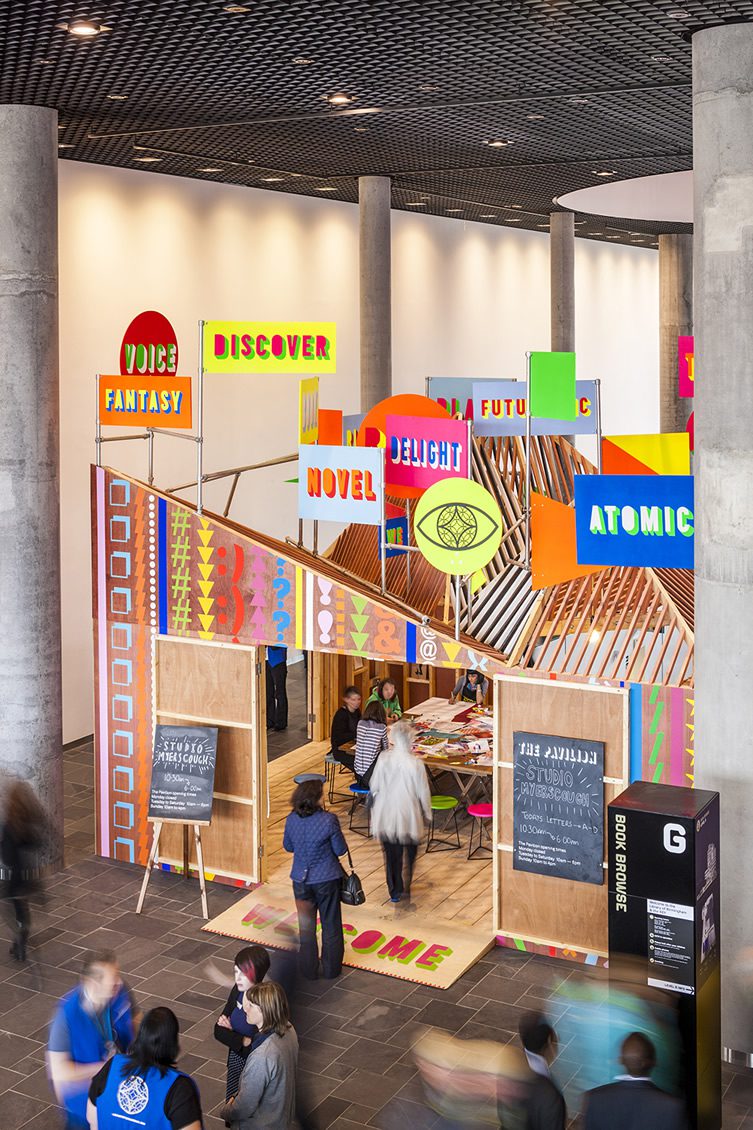 Morag Myerscough & Luke Morgan — The Pavilion, Library of Birmingham