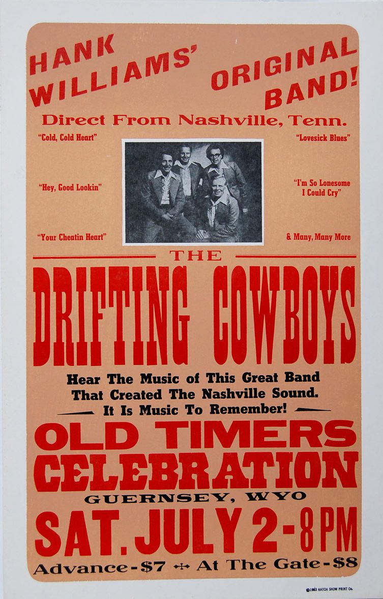 Hatch Show Print: Nashville Calling at CHELSEA space, London