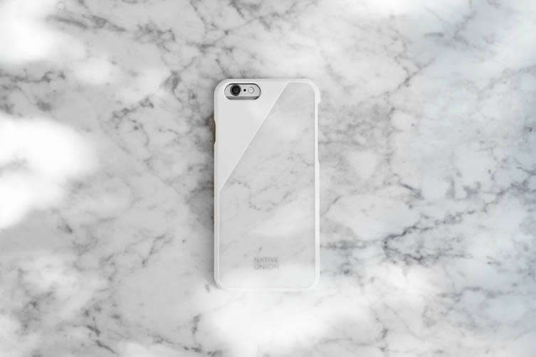 Native Union, CLIC Marble iPhone Cases