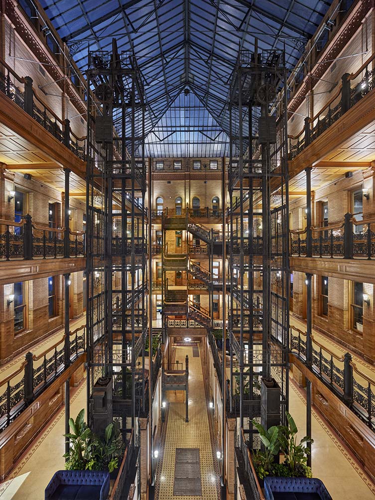 NeueHouse Bradbury Building