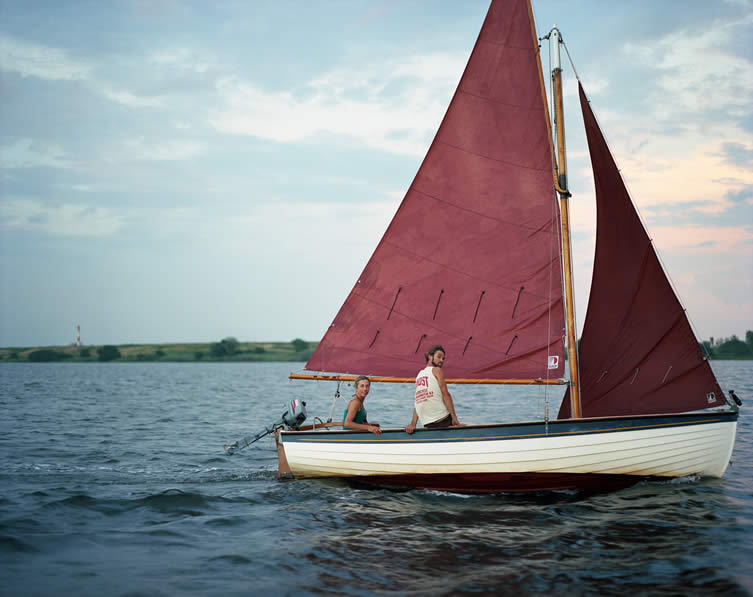 Red Sailboat, Jamaica Bay, Queens