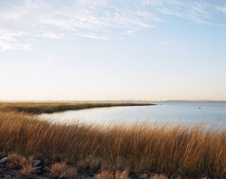 Marsh, Bay, Skyline, Jamaica Bay, Queens