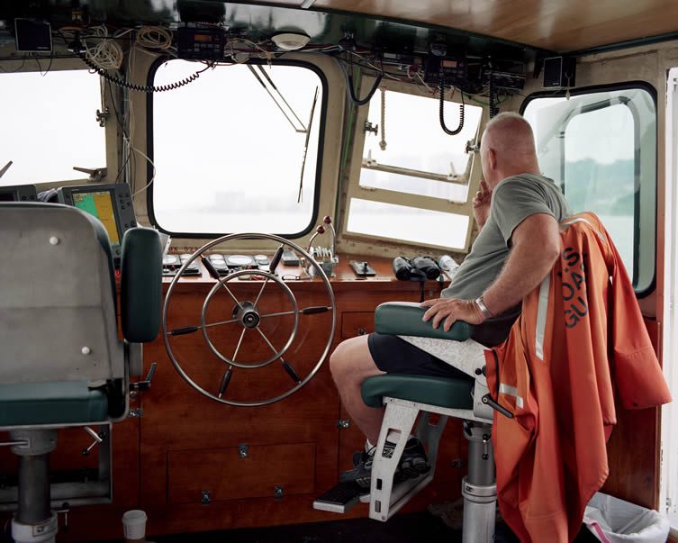 Captain Greg Porteus, Launch 5, The Hudson River