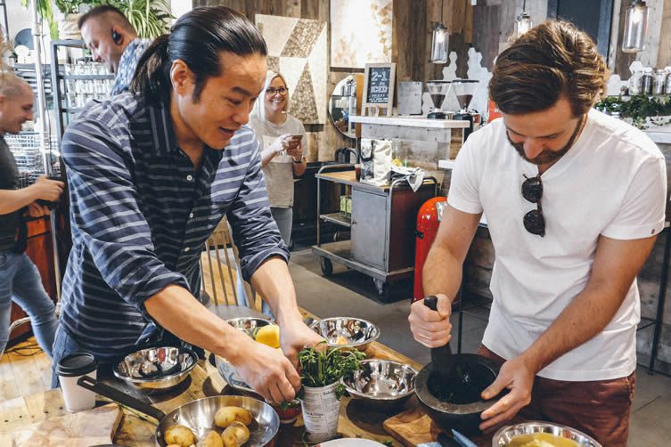 Summer Cookery Workshop with Jun Tanaka at West Elm, London