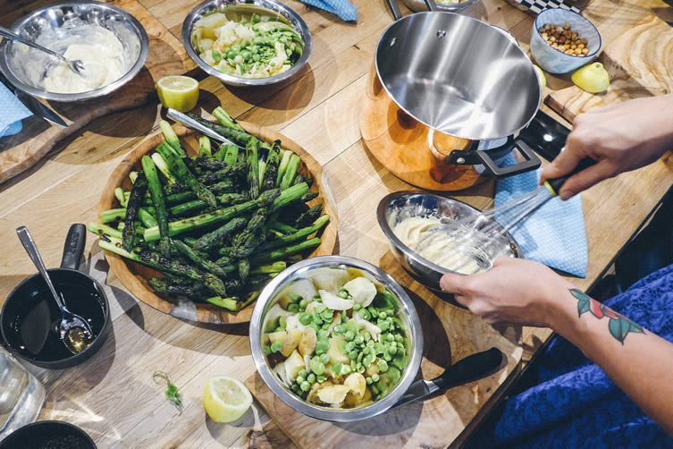 Summer Cookery Workshop with Jun Tanaka at West Elm, London