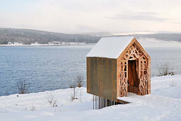 Freya’s Cabin by Studio Weave at the Kielder Water and Forest Park