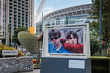 Kevin Cummins’ Oasis Photography at Wembley Park