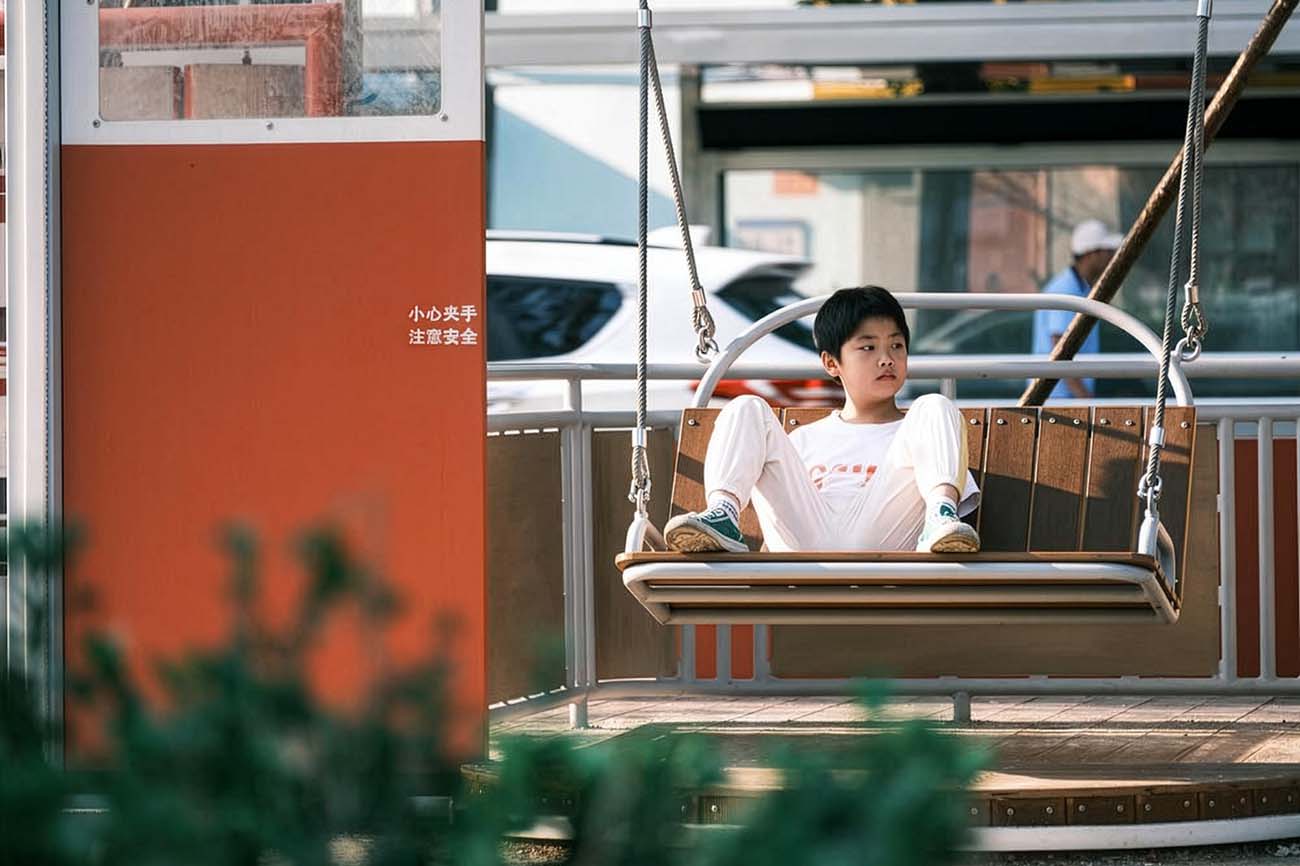 Old Beijing Bus Children's Park in Changping, Beijing by XISUI Design