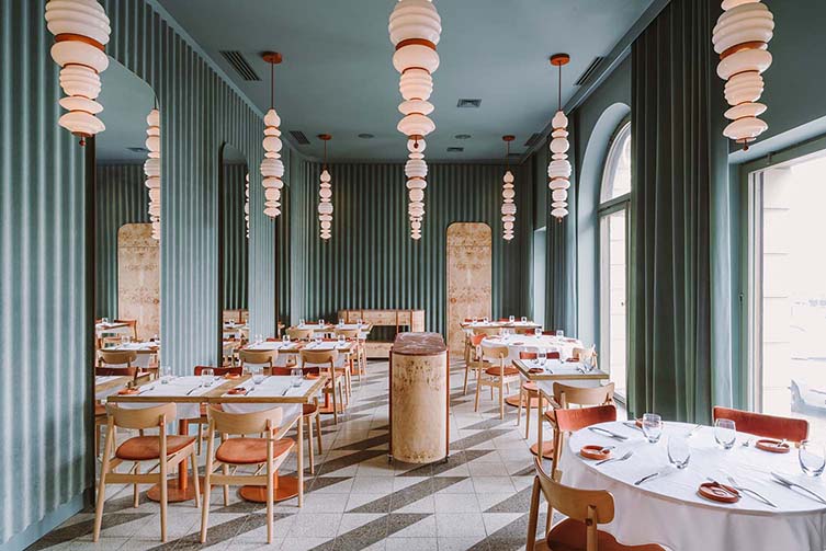 Opasly Tom Restaurant, Warsaw Designed by BUCK.STUDIO