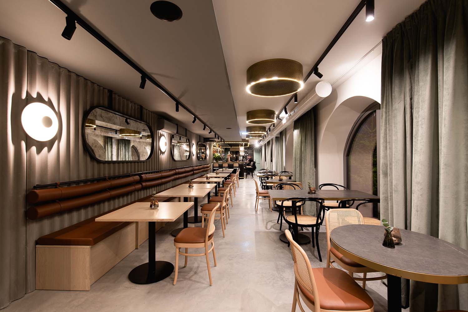 OT.Warta Poznan Poland Restaurant Designed by mode:lina