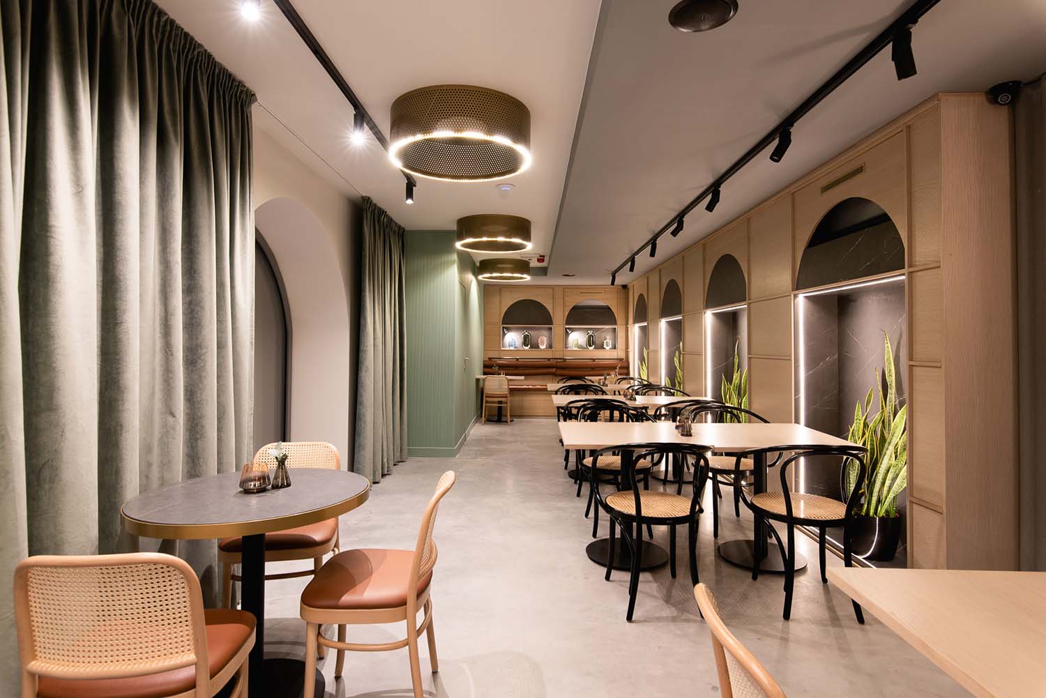 OT.Warta Poznan Poland Restaurant Designed by mode:lina