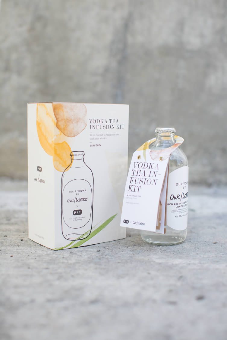 Our/London x Paper & Tea, Vodka Tea Infusion Kits