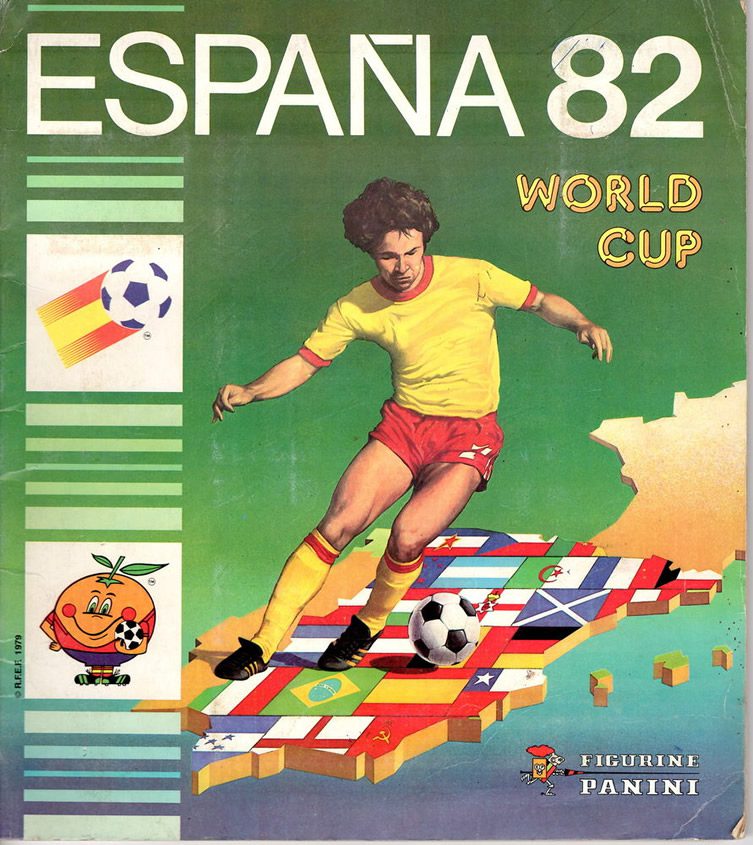 World Cup Winners in Panini Stickers