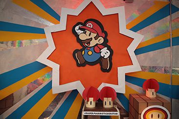 Paper Mario Pop-Up Diner