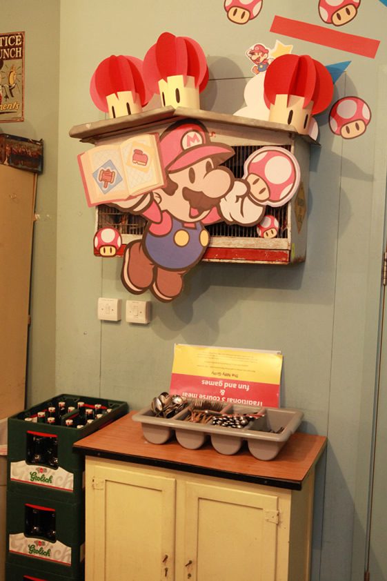 Paper Mario Pop-Up Diner