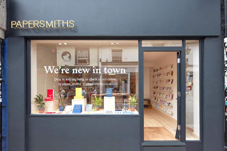 Papersmiths Brighton Stationery Design Shop by Sidonie Warren and Kyle Clarke