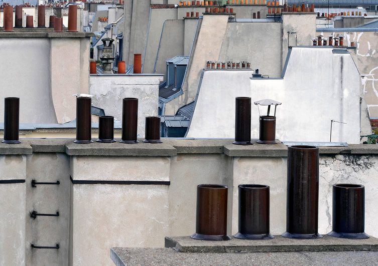 Michael Wolf Paris Rooftops at M97, Shanghai