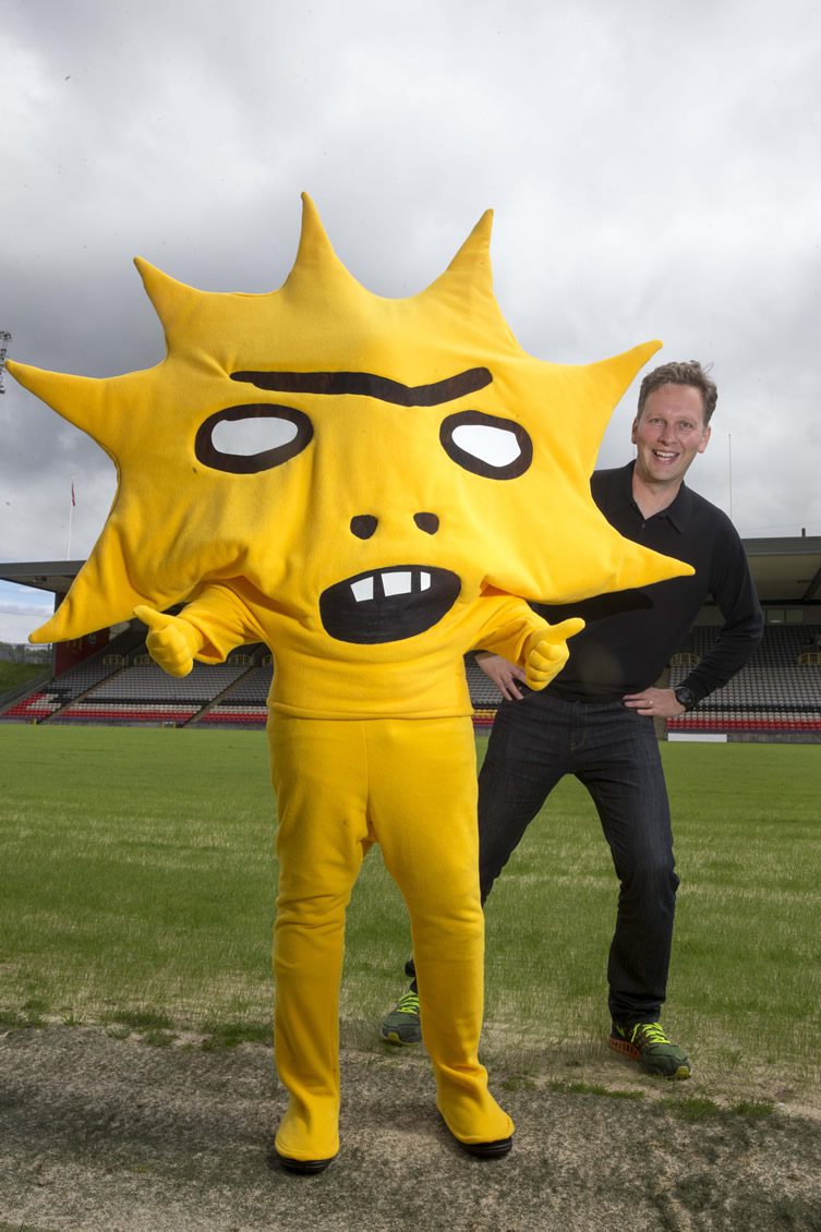 David Shrigley Partick Thistle Mascot