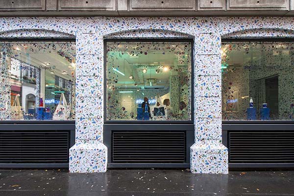 Pass On Plastic Pop-Up Shop London, 20 Beak Street, Designed by Shed