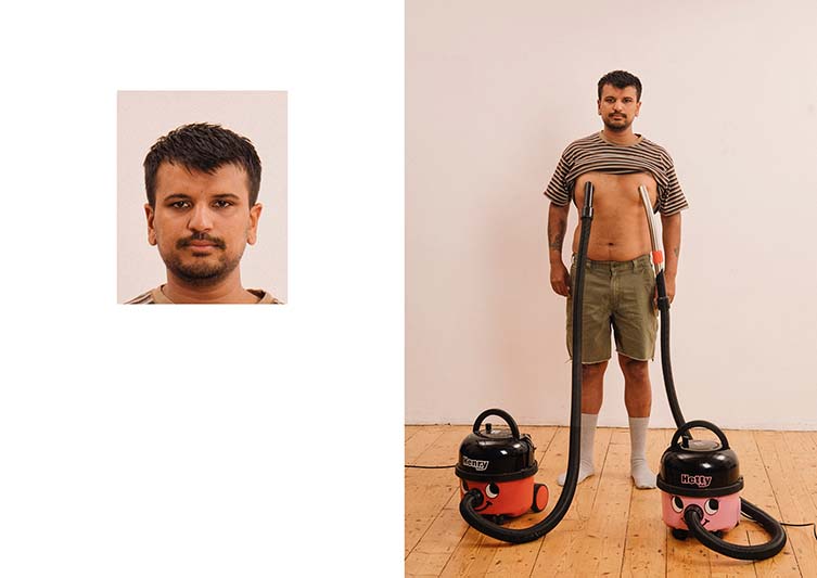 Max Siedentopf, Passport Photos Subversive Photography Satire of Official Rules