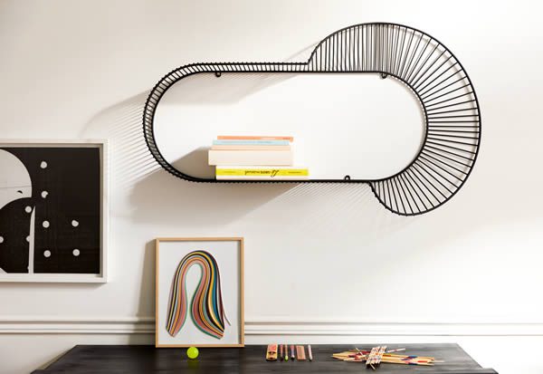 LOOP Shelf by Amandine Chhor, Photo © Ola Rindal