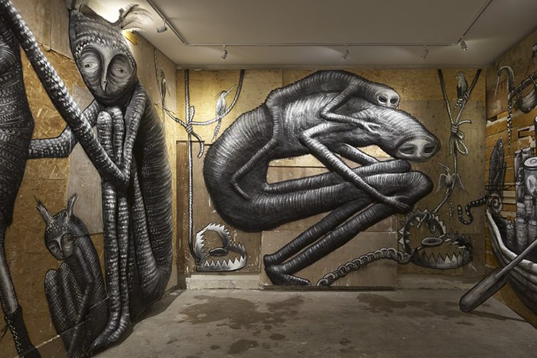 Phlegm — The Bestiary at Howard Griffin Gallery, London