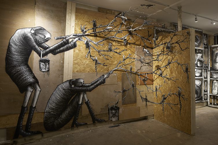 Phlegm — The Bestiary at Howard Griffin Gallery, London