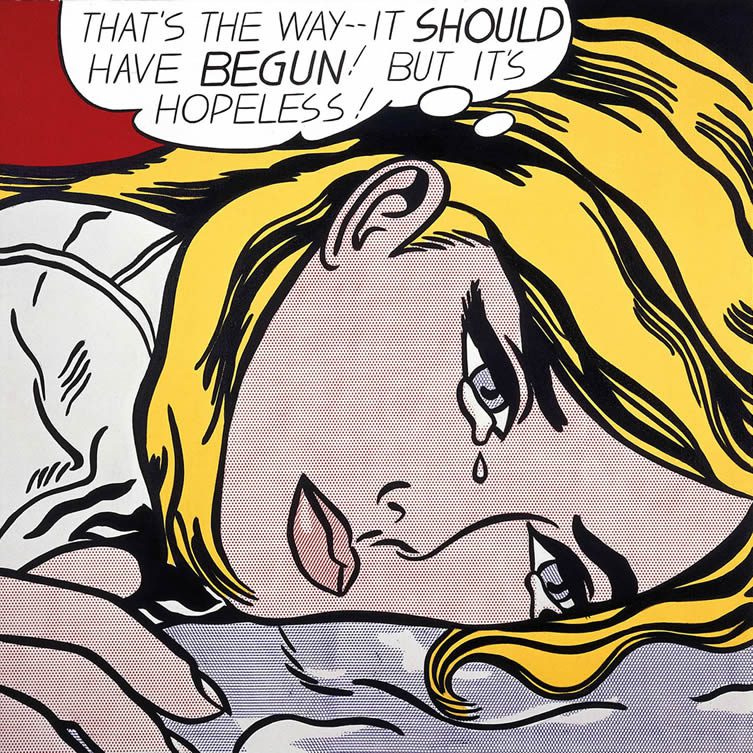 Roy Lichtenstein, Hopeless, 1963