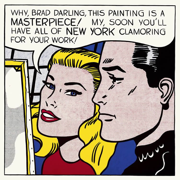 Roy Lichtenstein, Masterpiece, 1962