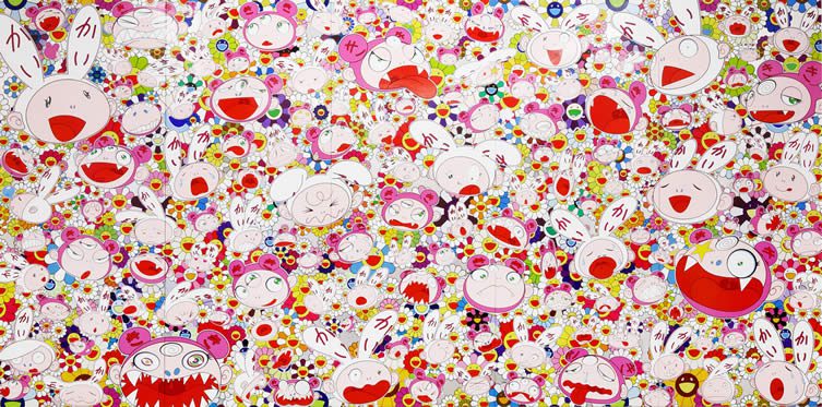 The Story of the Pop Art Movement: Takashi Murakami, Hustle'n'Punch By Kaikai And Kiki, 2009